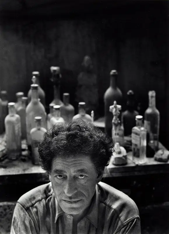 Alberto Giacometti, Paris by Arnold Newman