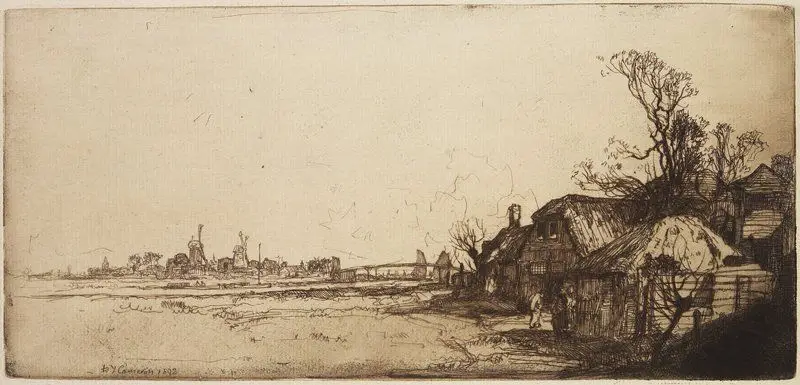 A Rembrandt Farm by D. Y. Cameron