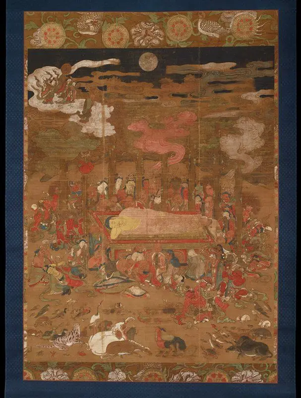 Parinirvana of Sakyamuni, the Historical Buddha by Japan