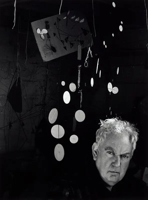 Alexander Calder, Roxbury, Connecticut by Arnold Newman