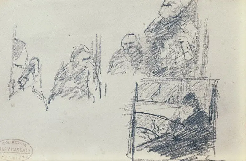 Figure Studies by Mary Cassatt