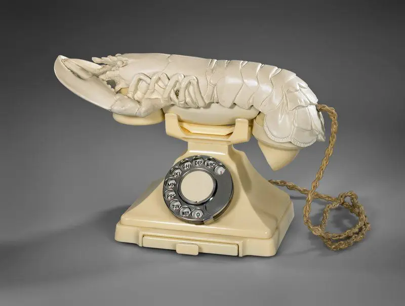 Aphrodisiac Telephone by Salvador Dali