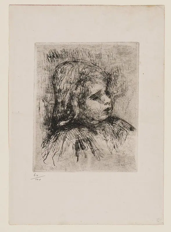 Portrait of Claude Renoir (1901–1969) by Pierre Auguste Renoir