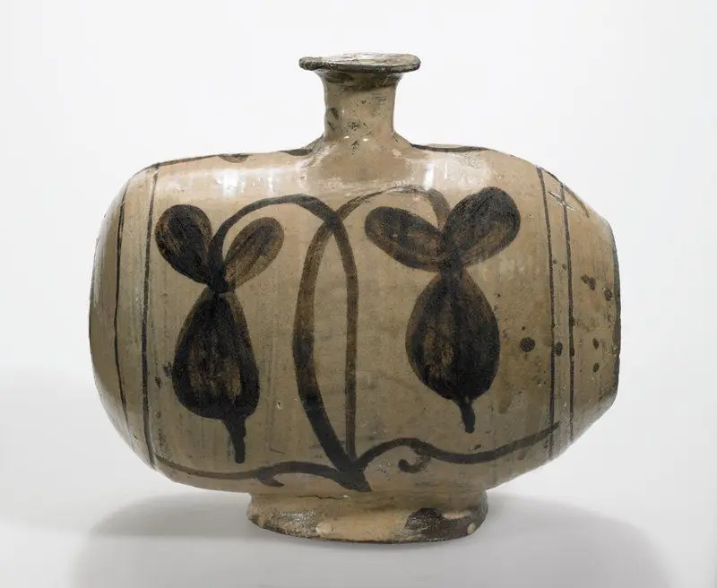 Bottle in the Shape of a Bale of Rice by Korea