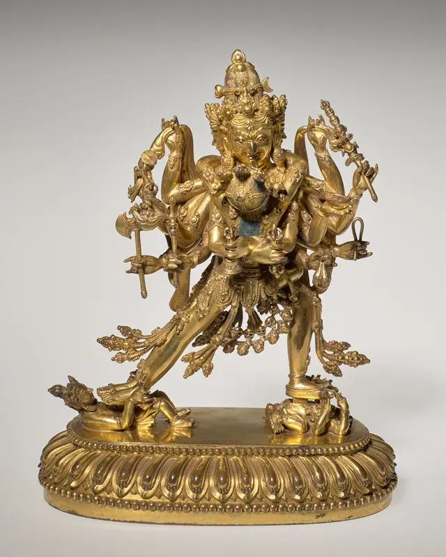 Khorlo Demchog Embracing Dorje Phagmo by Tibet