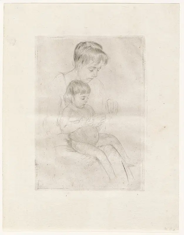 The Manicure by Mary Cassatt