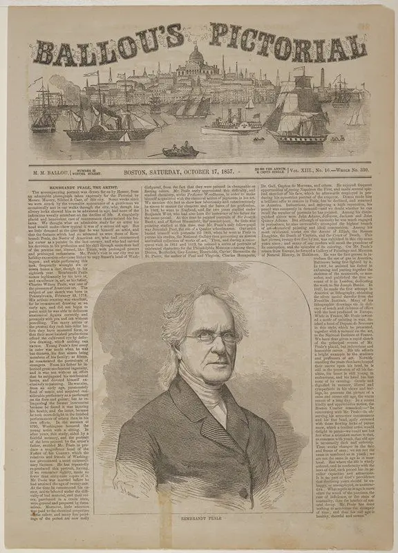 Rembrandt Peale by Winslow Homer