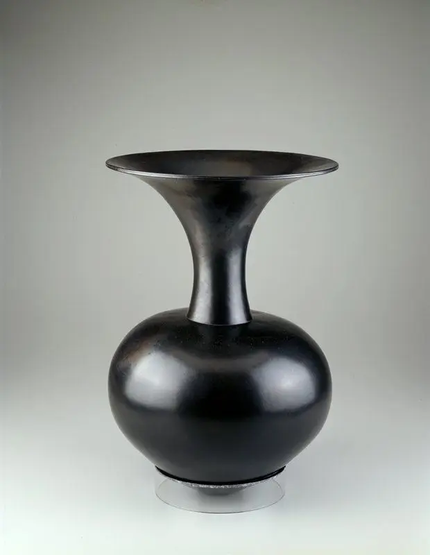 Reduced Black Piece by Magdalene Odundo