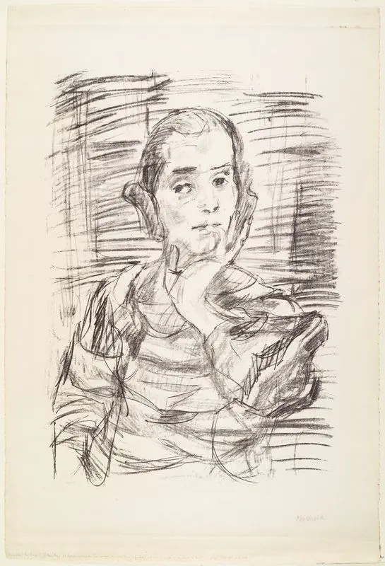 The Concert III by Oskar Kokoschka