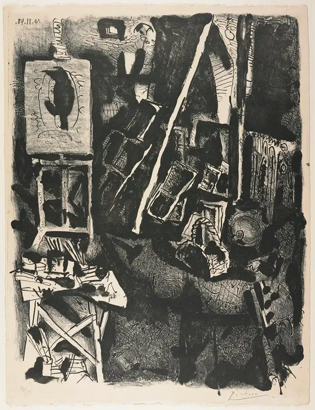 The Studio by Pablo Picasso