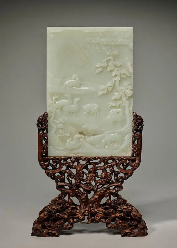 Table Screen with Eight Horses by China