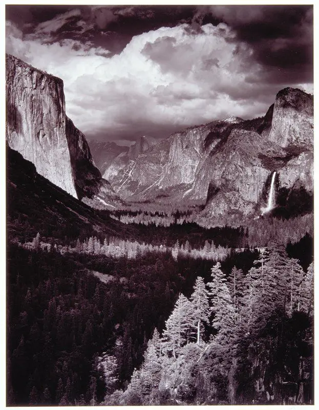 Thunderstorm, Yosemite Valley, California by Ansel Adams