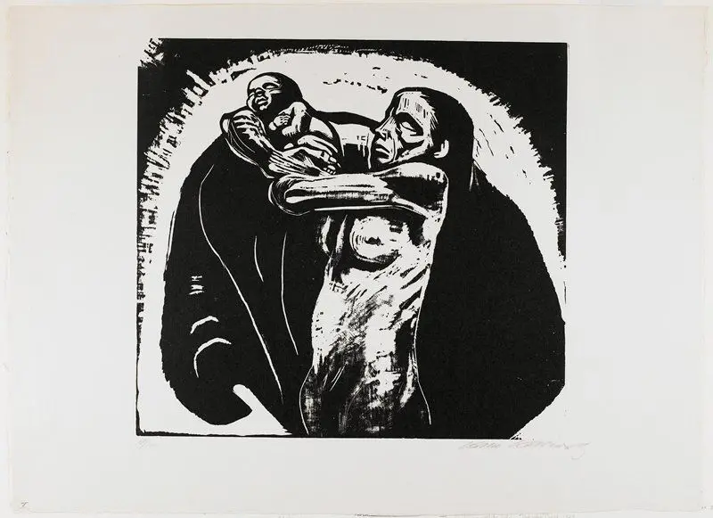 The Sacrifice by Käthe Kollwitz