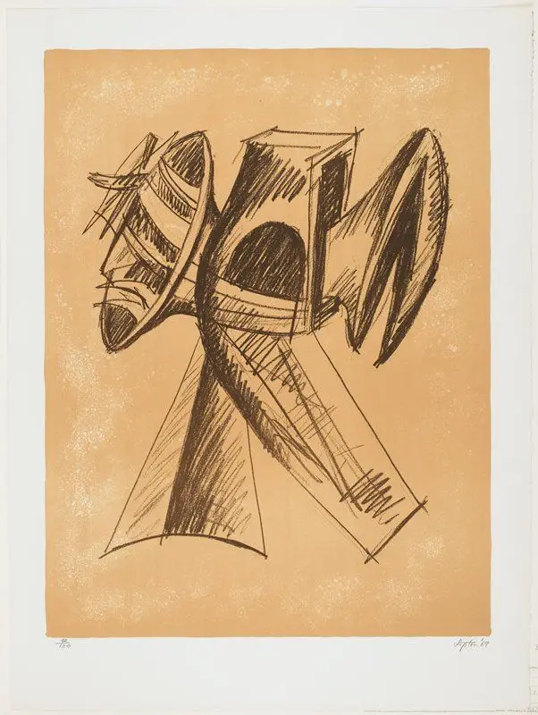 Study for Sculpture 1 by Seymour Lipton