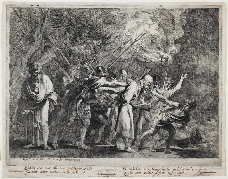 The Betrayal of Christ by Pieter Claesz Soutman