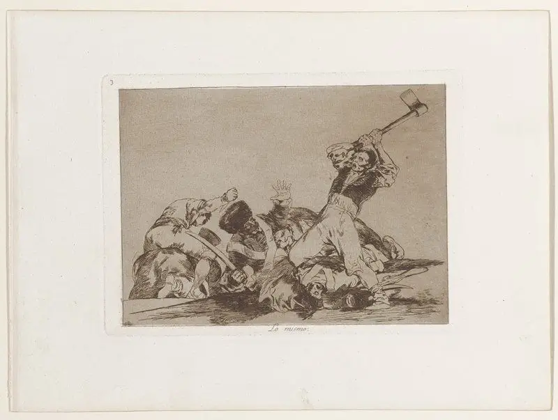 The Same by Francisco José de Goya y Lucientes