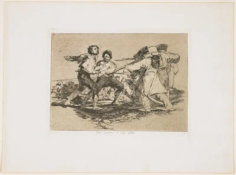Rightly or Wrongly by Francisco José de Goya y Lucientes
