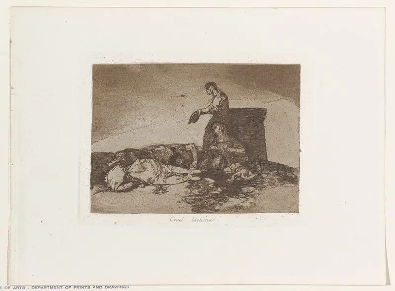 Cruel Tale of Woe by Francisco José de Goya y Lucientes