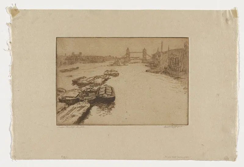 Tower Bridge, London by Bertha Evelyn Jaques