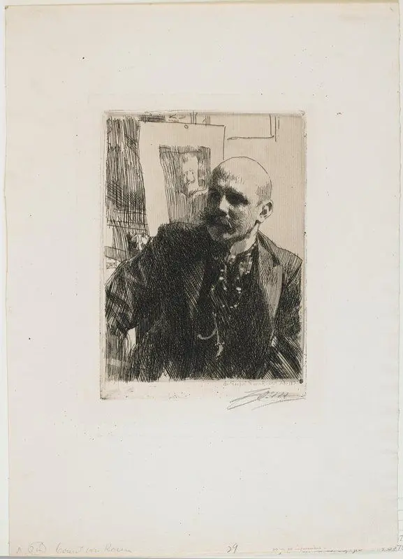 Georg von Rosen by Anders Zorn