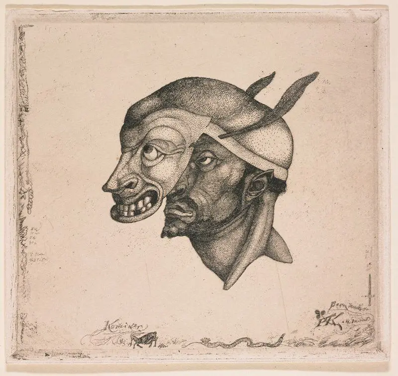 Komiker by Paul Klee