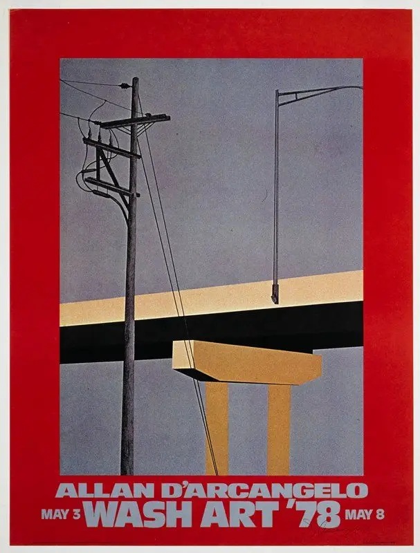 Allan D'Arcangelo: Wash Art '78 by Allan D'Arcangelo