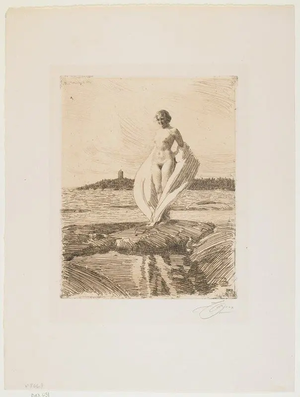 The Swan by Anders Zorn