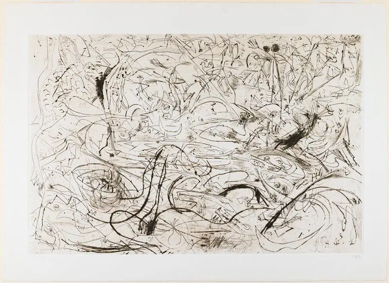 Untitled (7) by Jackson Pollock
