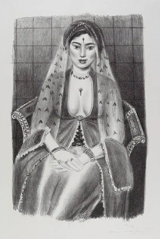 Persian Woman by Henri Matisse