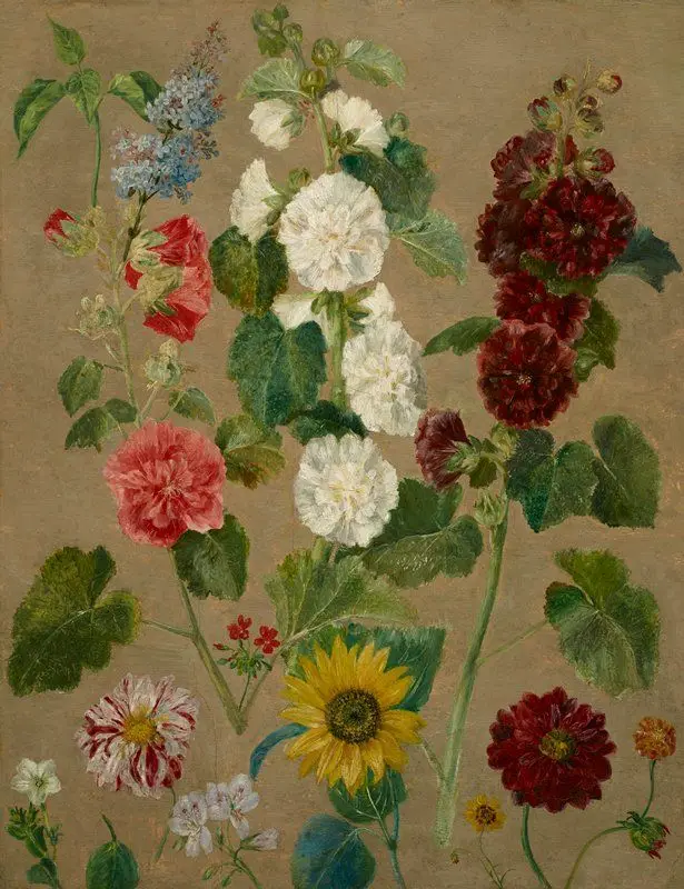 [Flowers] by Eugène Delacroix