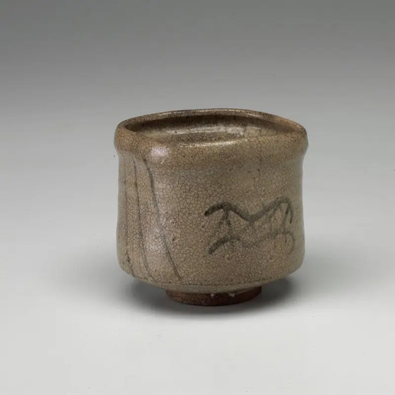 Serving dish with bridge and water by Japan