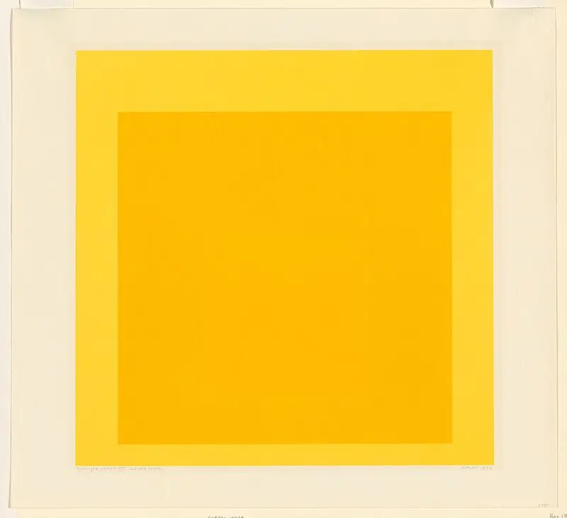 Midnight and Noon VIII by Josef Albers