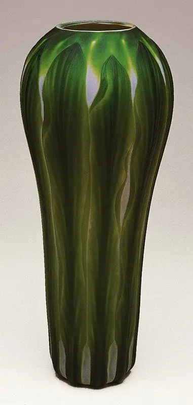 Vase by Designer: Louis Comfort Tiffany