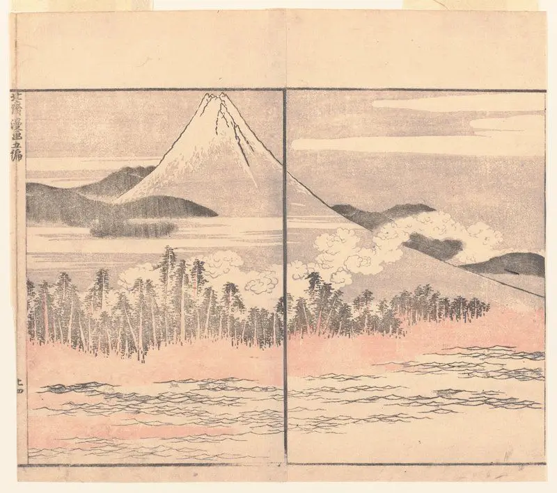 Mt. Fuji by Katsushika Hokusai