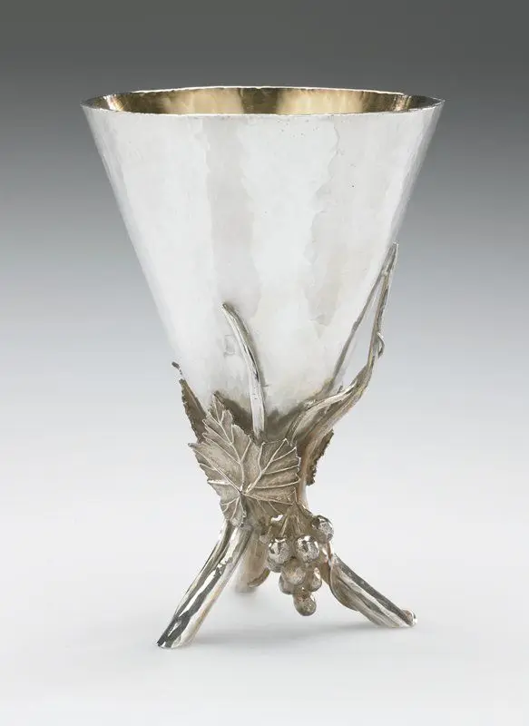 Kiddush (sanctification) cup by Marion Marshall