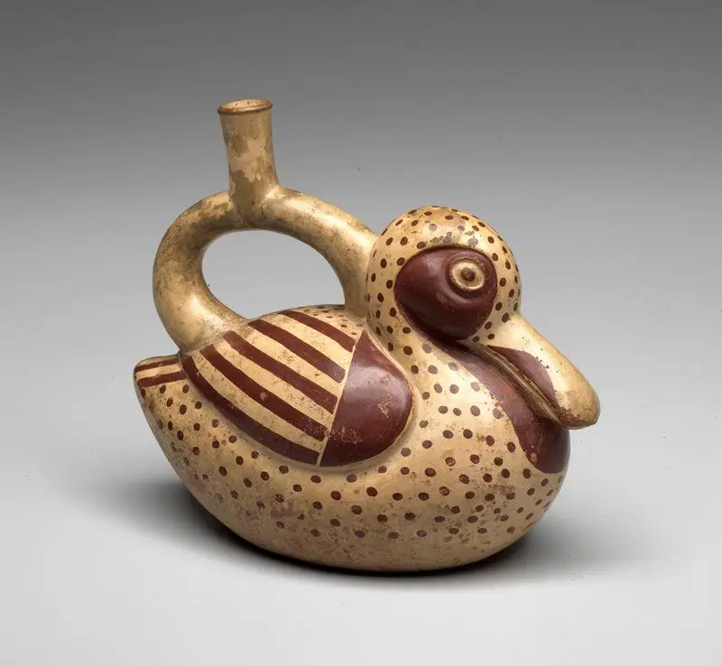 Vessel in the form of a Duck by Moche artist