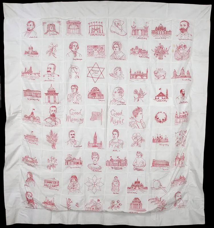 Quilt top by United States