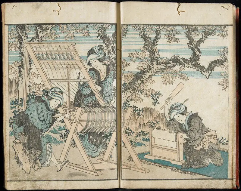 Hokusai's Album of Pictures, vol. 3 complete by Katsushika Hokusai