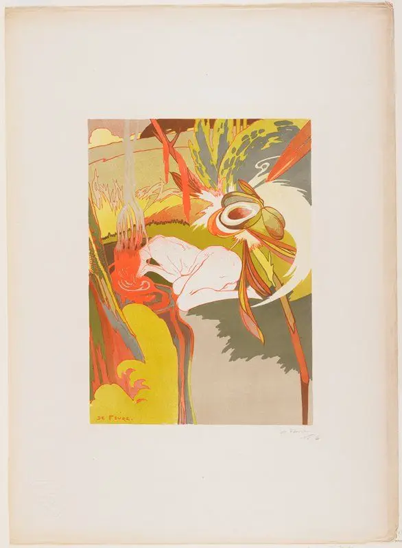 La source du Mal (The Source of Evil) by Georges de Feure