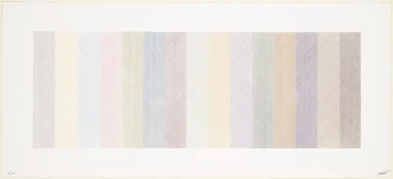 Horizontal Composite by Sol LeWitt