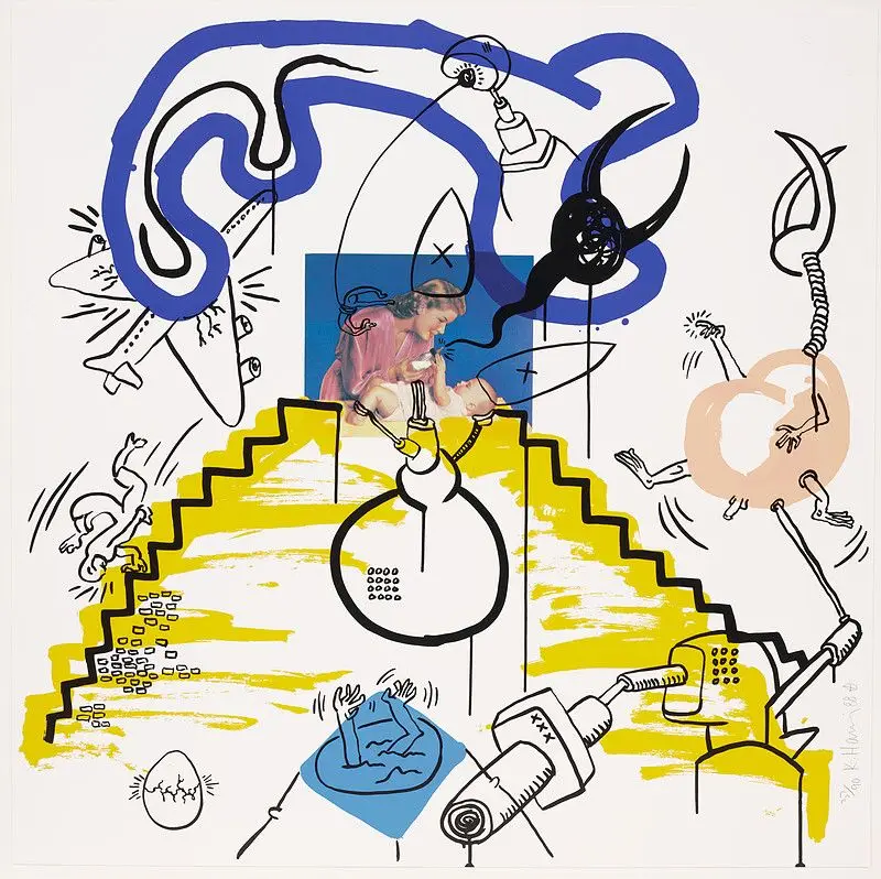 Apocalypse 3 by Keith Haring