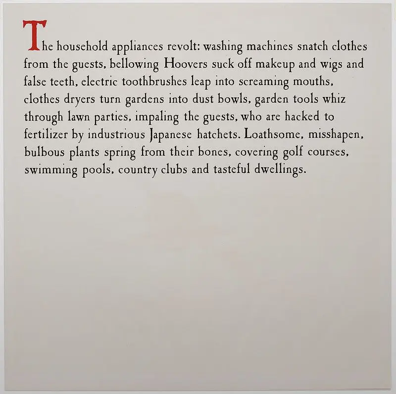 The household appliances revolt... by Keith Haring