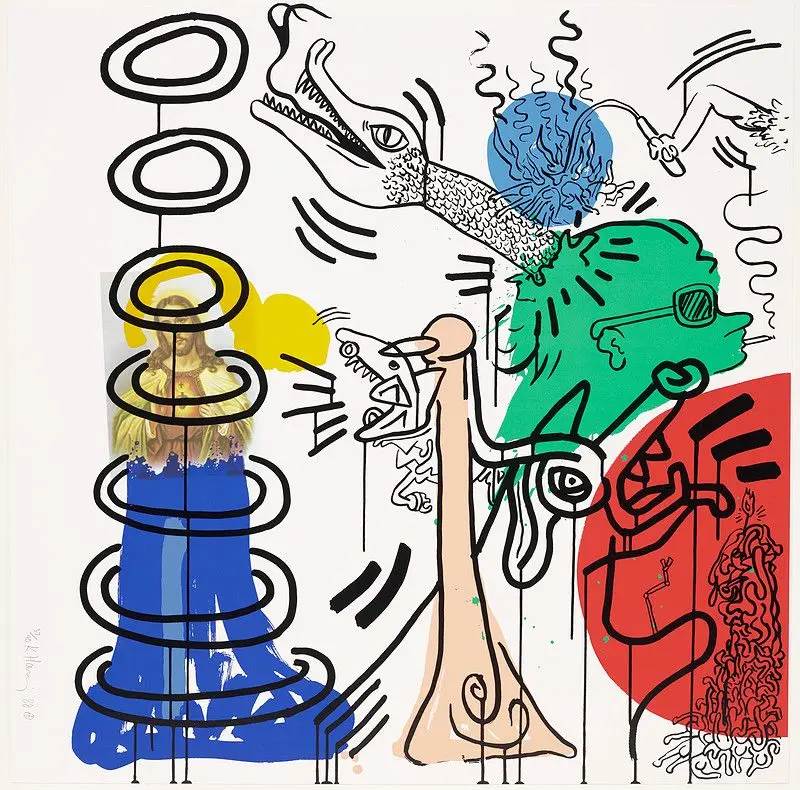 Apocalypse 5 by Keith Haring