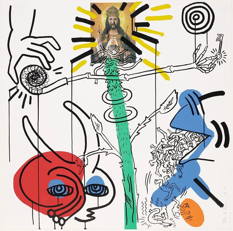 Apocalypse 10 by Keith Haring