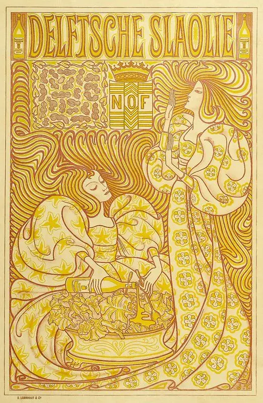 Delft Salad Oil by Jan Theodoor Toorop