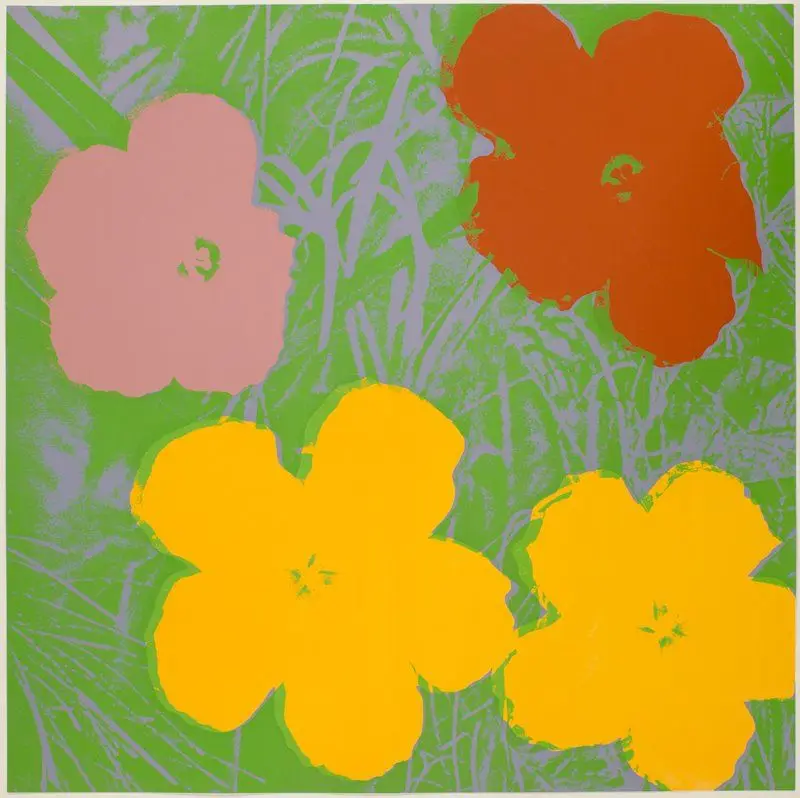 Flowers by Andy Warhol