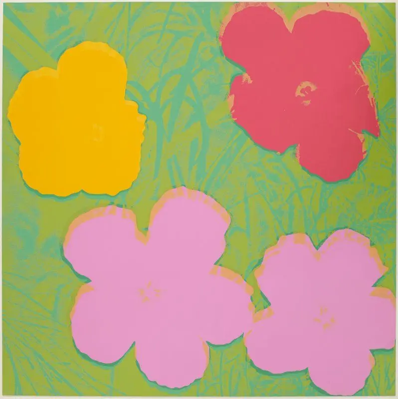 Flowers by Andy Warhol