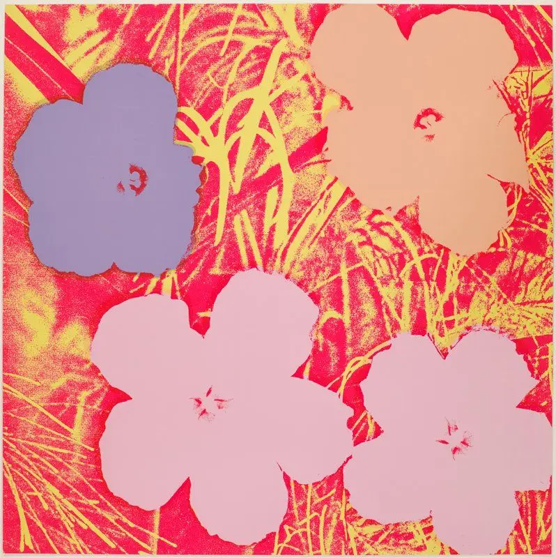 Flowers by Andy Warhol