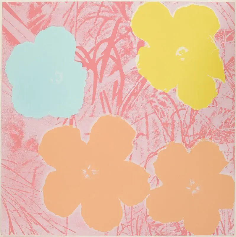 Flowers by Andy Warhol