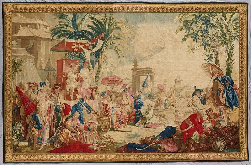 The Chinese Fair by Designer: François Boucher